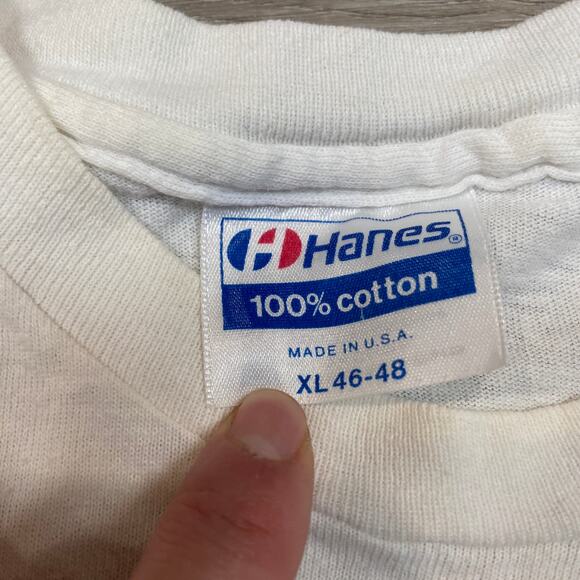 Vintage 80s Ken Brown Single Stitch Art Print Tee Shirt Men's XL - Picture 7 of 10